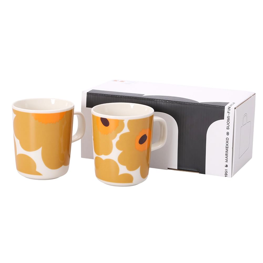 marimekko OIVA PUUTTI 2カップセット Oiva / Siirtolapuutarha Coffee cup 2dl, without handle 2 pcs